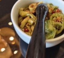 Spicy Eggplant with Preserved Egg