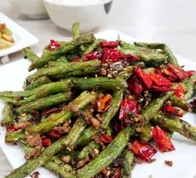 Dry-Fried Green Beans
