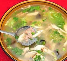 Pickled Vegetable and Pork Stir-Fry Soup