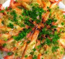 Sizzling Garlic Prawns