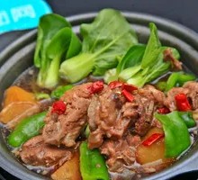 Braised Pork Rib Rice