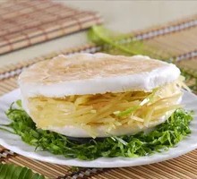 Potato Shreds in Flatbread