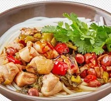 Sour Cabbage Chicken Noodles