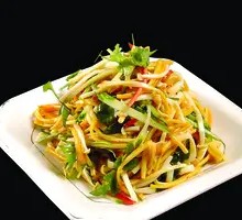 Cold-mixed Enoki Mushrooms