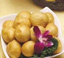 Oil-fried gluten noodles