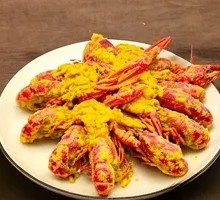 Salted Egg Yolk Shrimp