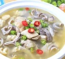 Chicken with Pig's Stomach