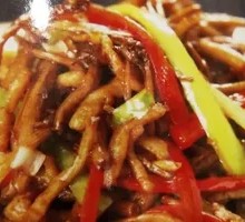 Braised Bamboo Shoots with Shredded Pork