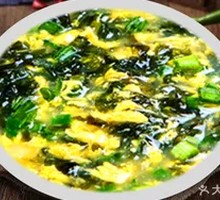 Seaweed and Egg Soup