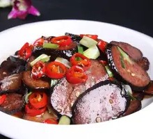 Stir-fried Pig Blood Balls