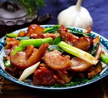 Stir-fried Pig Head Meat Rice