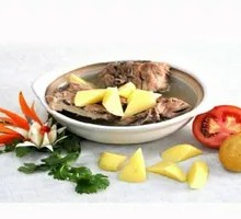 Potato and Pork Rib Rice