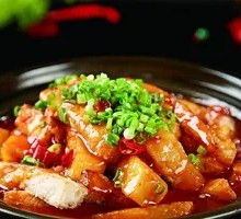 Minced Pork Eggplant Baozi Rice