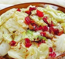 Cabbage and Sichuan Pork Stir-Fry Baozi Rice