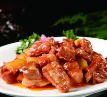 Potato Braised Spare Ribs Rice