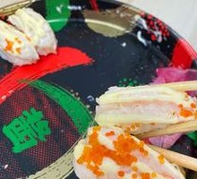 Grilled Cheese Shrimp Hand Roll