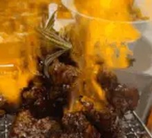 Flame Orange Beef Cubes