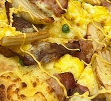 Teriyaki Beef and Potato Pizza