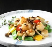Crab Mushroom Stir-fried with Tofu Skin