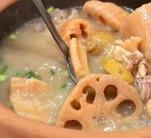 Pork Rib Stewed Lotus Root Soup