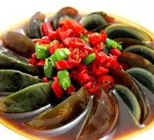Spicy Chopped Pepper Century Egg