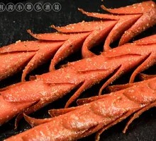 Flower-shaped Ham Sausage