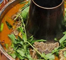Goat Spine Hot Pot