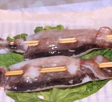 Grilled Squid Skewers