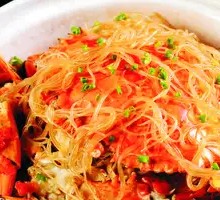 Steamed Crab with Rice Noodles
