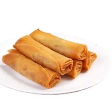 素馅春卷