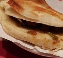 Crispy Pastry Meat Sandwich