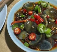 Double Pepper Preserved Egg