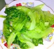 Garlic Dressing Lettuce