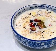 Egg Milk Sweet Rice Wine Porridge