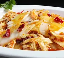 Spicy and Sour Cabbage Rice Bowl