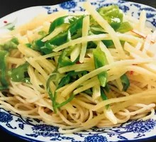 Spicy Pepper and Potato Noodles