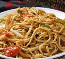 Stir-Fried Wide Noodles