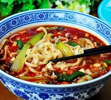 Vegetarian Noodles with Sauce
