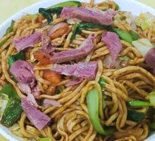 牛肉炒饼丝