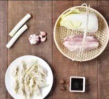 Bok Choy and Pork Dumplings