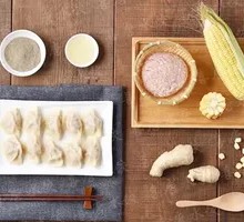 Corn Meat Fresh Dumplings