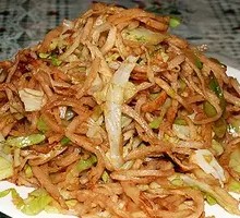 Donkey Meat Stir-Fried Pancake