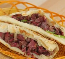 Half-Meat Half-Tendon Fire Cake