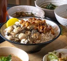 Seafood and Pork Rice Bowl