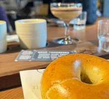 Earl Grey Cheese Bagel