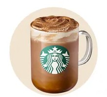 Truffle Chocolate Flavored Latte