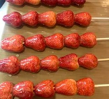 Strawberry Candy Apples