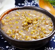 Ice-mixed Mung Bean Soup
