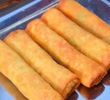 Leek-filled Spring Rolls