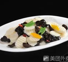 Wood Ear Mushroom and Wheat Gluten Noodles